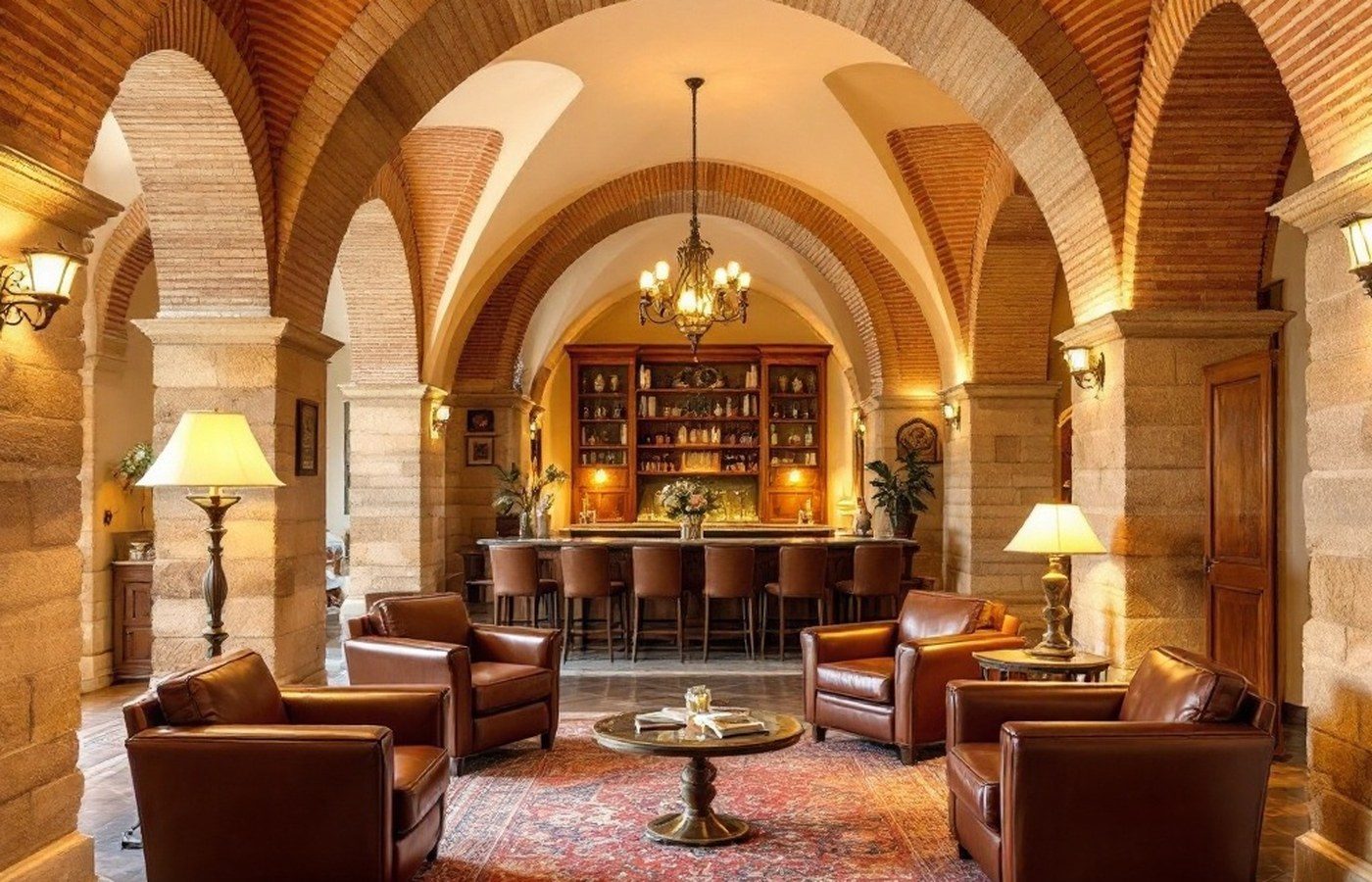 Hotel lobby in L’Aquila